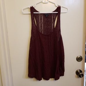 American Eagle Lace Easy Tank